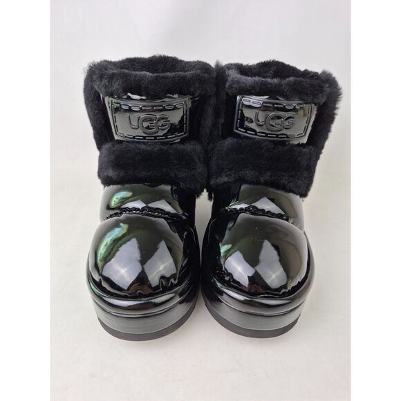 UGG Women's Black Classic Chillapeak Shine Boots Size 5 US 1151630 - Picture 3 of 7